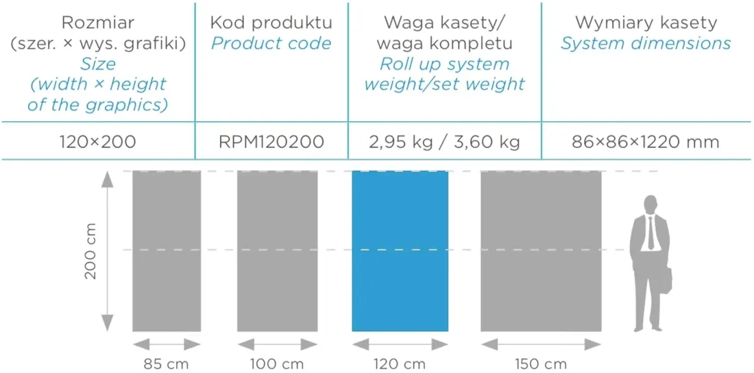 roll-up-200x120cm-exclusive-premium-torba-gratis-stan-nowy