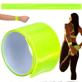 opaska-odblaskowa-ostrzegawcza-fluorescencyjna-samozaciskowa-seledynowa