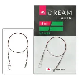 przypon-mikado-dream-leader-1x7-9-kg-45-cm-opk-2-szt