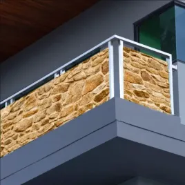 oslona-na-balkon-kamienie