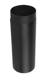 rura-spalinowa-zaroodporna-fi160mm-dlugosc-50cm-z-blachy-stalowej-czarna