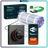 mata-grzewcza-grzejna-pod-plytki-termostat-wifi-zestaw-thermeco-h20-12m2-stan-nowy-powierzchnia-grzewcza-12-m