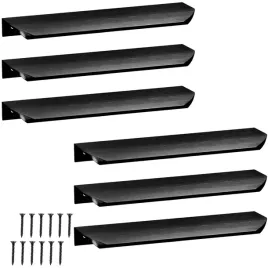 uchwyt-meblowy-krawedziowy-nowoczesny-aluminium-czarny-mat-180-mm-6-sztuk