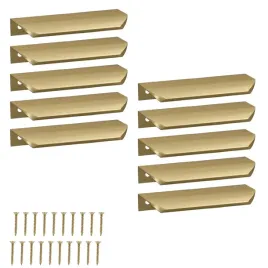 uchwyt-meblowy-krawedziowy-nowoczesny-aluminium-zloty-mat-148-mm-10-sztuk