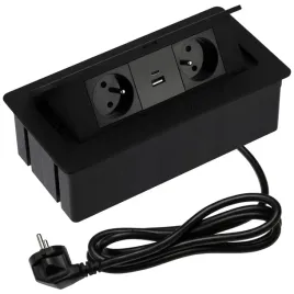 przedluzacz-meblowy-biurkowy-czarny-gtv-soft-2x-gniazdo-uziemienie-usb-a-c