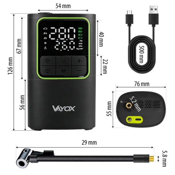 kompresor-samochodowy-sprezarka-pompka-akumulatorowa-do-opon-kol-usbc-vayox-wydajnosc-efektywna-20-l-min