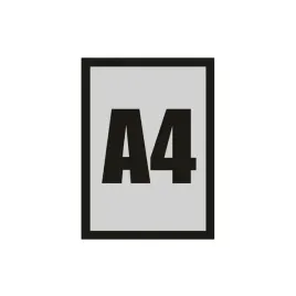 ramka-plakatowa-magnetyczna-a4-czarna