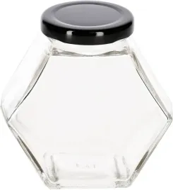 sloiczek-sloik-pojemnik-szklany-z-zakretka-280-ml-szesciokatny-na-przyprawy