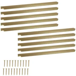 uchwyt-meblowy-krawedziowy-nowoczesny-aluminium-zloty-mat-436-mm-10-sztuk