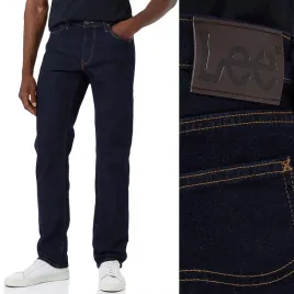 lee-daren-rinse-dzins-proste-meskie-granatowe-spodnie-jeansowe-w48-l34