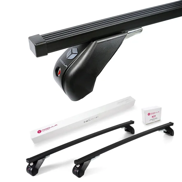 Bagażnik dachowy MODULA do Dacia Spring 2021- (czarny)