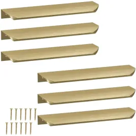 uchwyt-meblowy-krawedziowy-nowoczesny-aluminium-zloty-mat-180-mm-6-sztuk
