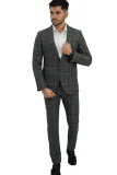 garnitur-komplet-meski-grafit-krata-slim-fit-wizytowa-elegancka-r-52-34-l-stan-nowy