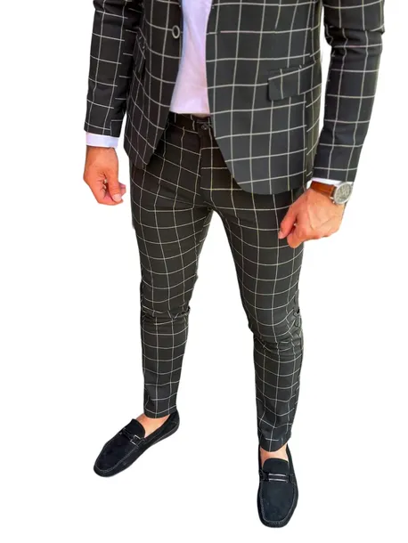 garnitur-czarny-biala-krata-2-czesciowy-wizytowy-sportowy-52-33-m-l-fason-slim