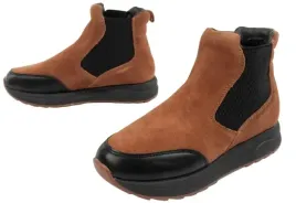 scholl-botki-damskie-brazowe-wsuwane-ze-skora-37-t-a