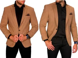 modna-marynarka-meska-camel-bez-camel-bez-frappoli-3859-savue-rozm-54-xl