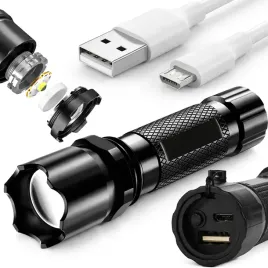 latarka-taktyczna-akumulatorowa-500lm-zoom-led-xhp90-wodoodporna