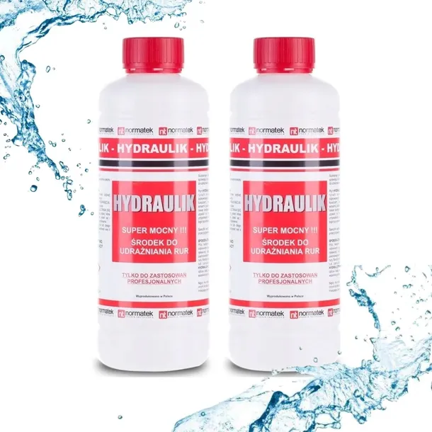Normatek Hydraulik Środek Do Udrażniania Rur Kanalizacyjnych Syfonów 1000ml