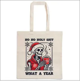 torba-bawelniana-ho-ho-holy-shit-smieszny-gadzet-prezent-na-swieta-eko