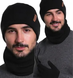 komplet-czapka-meska-damska-zimowa-dwuwarstwowa-komin-rekawiczki-czarny