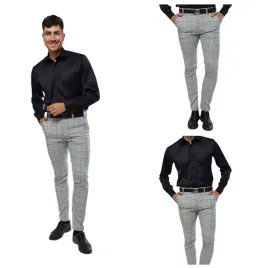 spodnie-szare-krata-wizytowe-eleganckie-sportowe-imaginazzi-dj-25-r-34-l