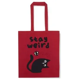 torba-bawelniana-kot-stay-weird-smieszny-gadzet-prezent-na-swieta