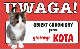 tabliczka-tablica-uwaga-kot-teren-monitorowany-prezent-gadzet-12x20cm