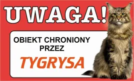 tabliczka-tablica-uwaga-kot-teren-monitorowany-prezent-gadzet-12x20cm