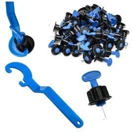 system-poziomowania-plytek-zestaw-50-klipsow-2-klucze-wielorazowy-uzytek