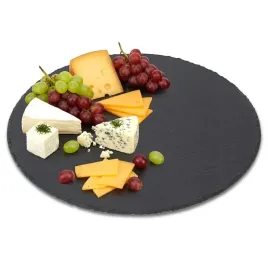 taca-kamienna-lupek-30-cm-okragla-czarna-serwowanie-potraw-przekasek
