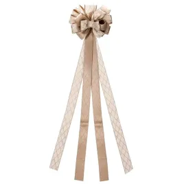 duza-kokarda-zwienczenie-choinki-130-cm-brokat-bezowo-zlota-dekoracja