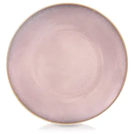 talerz-obiadowy-plytki-27cm-ceramika-rozowy-glaze-nakrapiany-zmywarka-orion