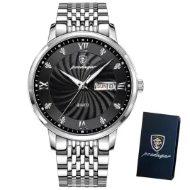 zegarek-meski-kwarcowy-wodoodporny-datownik-klasyczny-styl-czarny