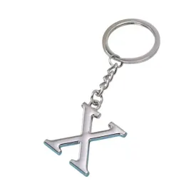 brelok-litera-x-metalowy-srebrny-2835-mm