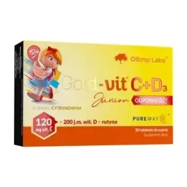 olimp-gold-vit-c-d3-junior-odpornosc-30-tabletek