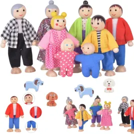 laleczki-drewniane-do-domku-rodzina-rodzinka-male-lalki-zestaw-lalek-8szt