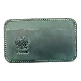 skorzany-etui-na-karty-dokumenty-dowod-hand-made-zielony