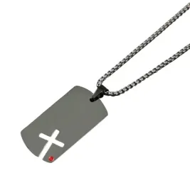 czarny-metalowy-wisiorek-z-krzyzem-na-lancuszku-60cm