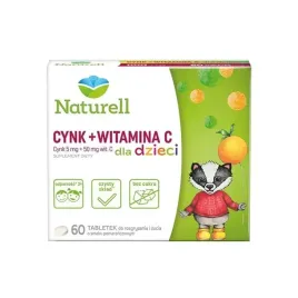 naturell-cynk-witamina-c-dla-dzieci-tabletki-do-zucia-smak-pomaranczowy