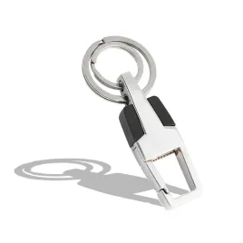 elegancki-metalowy-brelok-do-kluczy-samochodowych-chrom-czarny-86-cm