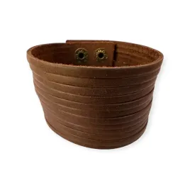 garbari-bransoletka-skorzana-z-paskami-w-stylu-boho-brazowy-23cm