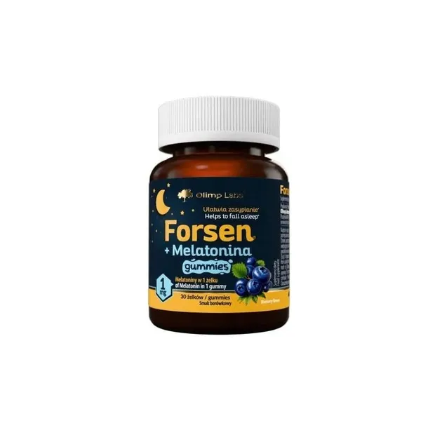 Olimp Forsen + Melatonina Gummies, 30 żelek
