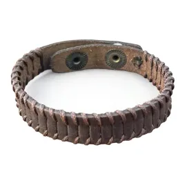 prosta-skorzana-bransoletka-z-nicia-brazowy-20cm