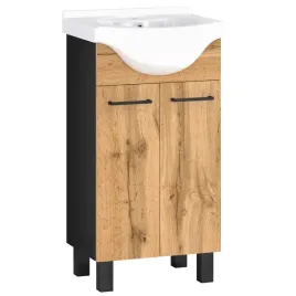szafka-lazienkowa-z-umywalka-stojaca-pod-umywalke-dab-wotan-czarna-45-cm
