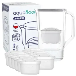 dzbanek-filtrujacy-aquafloow-j-maxi-25l-szary-12x-wklad-filtr-wody