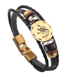 bransoleta-zodiak-bransoletka-skorzana-skorpion