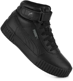 puma-damskie-buty-sportowe-sneakersy-wysokie-czarne-skora-r-40