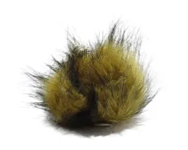 pompon-futrzany-10-cm-musztardowy-z-czarnym