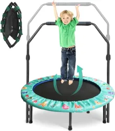 mini-trampolina-dla-dzieci-skladana-regulowany-uchwyt-bezpieczna-zielona