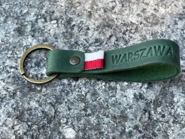 brelok-pamiatka-z-napisem-warszawa-zielony